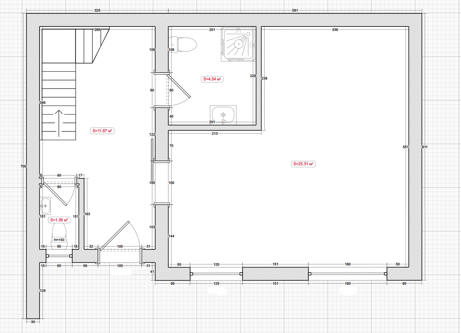 Grundriss Ferienwohnung